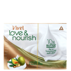Vivel - Love & Norish Soap With Olive Buter